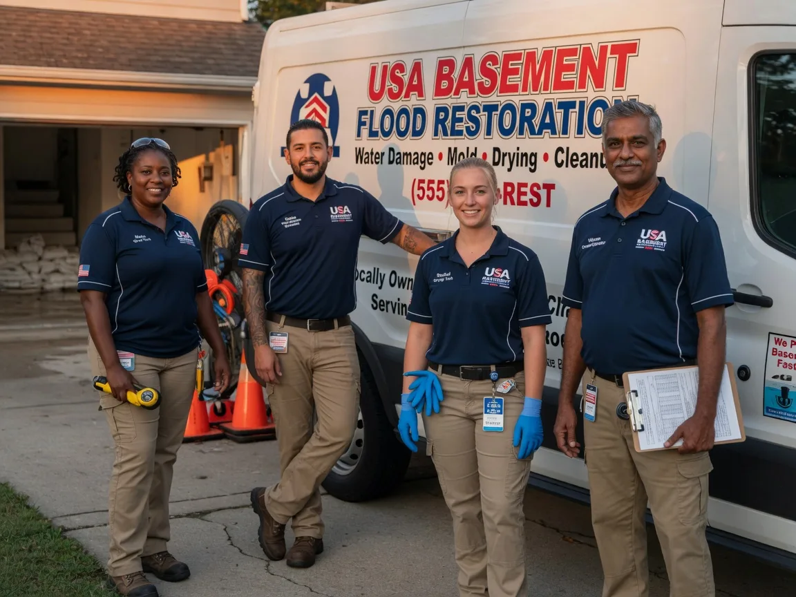 Basement Flood Cleanup company in Roseville, IL
